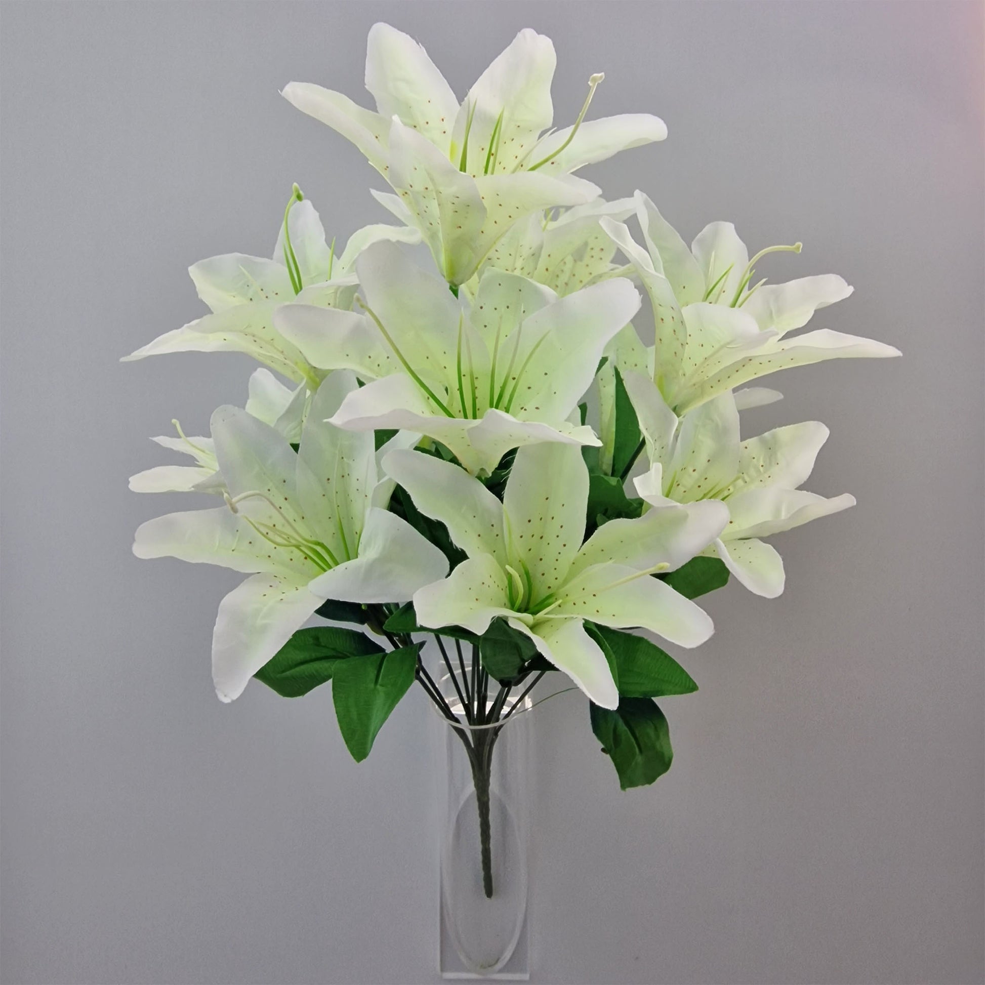 Artificial Satin Lily - Amor Flowers